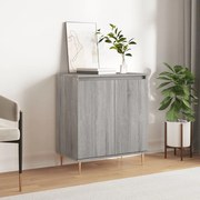 Credenza grigio sonoma 60x35x70 cm in legno multistrato