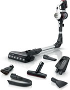 Bosch Unlimited 7 aspirapolvere a batteria con asciugatura senza sacchetto nero, argento, bianco