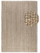 Tappeto in juta beige 160x230 cm Bouclé - Hanse Home