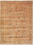 Samarkand Tappeto orientale 200 x 150 Marrone (Pakistan) Annodato A Mano