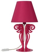 Arti e Mestieri Abat-jour Circeo Pop h 40 cm fucsia