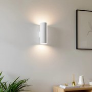 Applique in Gesso Pitturabile 2 lampade GU10 da parete