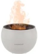 Diffusore aroma elettrico bianco effetto fiamma