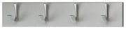 Appendiabiti 4 Ganci Argento /