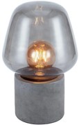 Nordlux - Lampada da tavolo CHRISTINA 1xE27/25W/230V calcestruzzo/grigio