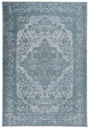 Tappeto New Argentella 5 orientale in cotone ming-blu, L 290 x L 200 cm