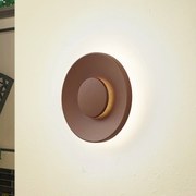 Applique da esterni a LED Kayana Lucande, Marrone / Ruggine, Alluminio, Moderno, Applique LED da esterni