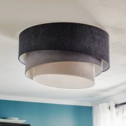 Duolla Plafoniera Pastell Trio Ø 60 cm in 3 tonalità di grigio