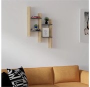 Mensola da parete SU 85x49 cm beige/antracite