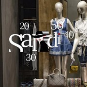 Saldi fashion | Vetrofania