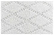 Tappetino per il bagno bianco 50x80 cm Thais – douceur d'intérieur