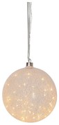 Eglo 411341 - Decorazione natalizia LED GLOW SNOW 50xLED/0,064W/3xAA d. 20 cm