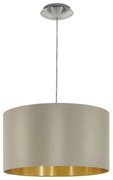 Lampadario Glamour Maserlo nero E27 EGLO