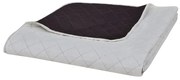 Copriletto Reversibile Beige/marrone 220 X 240 Cm /