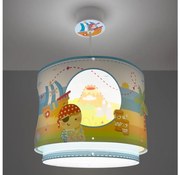 Dalber 60652 - Lampadario per bambini PIRATA ISLAND 1xE27/15W/230V