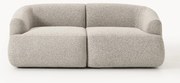 Divano componibile 2 posti in bouclé Sofia