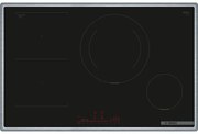 Bosch - Serie 6 PVS845HB1E piano cottura Nero Da incasso 80 cm Piano cottura a induzione 4 Fornello(i)