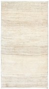 Gabbeh Tappeto 140x70 Beige (Iran) Annodato A Mano