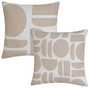 Cuscini decorativi in set da 2 45x45 cm - Casa Selección