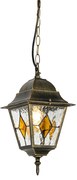 Lampada a sospensione da esterno vintage oro antico - Antigua