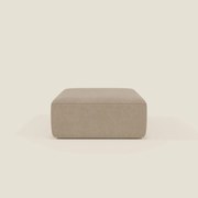 BonBon pouf divano modulare in 2 dimensioni in tessuto smacchiabile T23 beige
