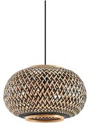 Lindby - Nerys Lampada a Sospensione Black/Wood Lindby