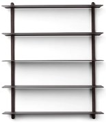 GEJST - Nivo Shelf E Nero Albero di Frassino/Nero