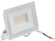Faro LED 30W Slim Bianco IP65 - con Osram chip LED Colore Bianco Freddo 6.000K