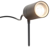 Faretto Spike antracite orientabile IP44 - Solo
