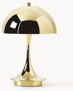 Lampada da tavolo portatile a LED con luce regolabile Panthella, alt. 24 cm, design Verner Panton