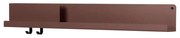 Muuto - Folded Shelves 96x13 Deep Red Muuto