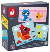 Puzzle - Genitori e cuccioli di animali