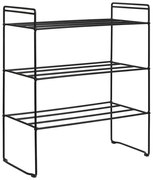 Scarpiera nera in metallo Swansea - House Nordic