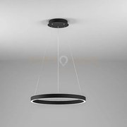 Criseide s/p - lampadario a sospensione nero 1 luce led 3000k 3100l...
