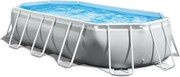 Piscina ovale con struttura 503x274xH122 cm prism Frame INTEX26796
