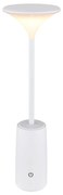 Globo 21020W - Lampada da tavolo LED dimmerabile QUIRIN LED/1,2W/3,7V 3000K bianco