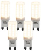 Set di 5 lampade LED dimmerabili G9 3W 280 lm 2700K