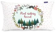 Fodera per cuscino HappyFriday Mr Fox Red Riding Hood Multicolore 50 x 30 cm