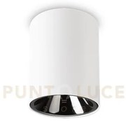 Lampada da soffitto nitro pl 10w round bianco