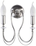 Jupiter 1690 - Applique MELANI 2xE14/40W/230V argento