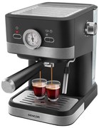 Sencor macchina espresso leva 1050W/230V nero/cromo opaco