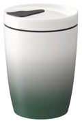 Tazza da viaggio in porcellana verde e bianca Villeroy &amp; Boch &amp; To Stay, 290 ml Like To Go - like | Villeroy &amp; Boch