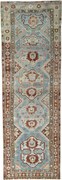 Bakhtiar Tappeto persiano 380 x 130 Blu (Iran) Annodato A Mano