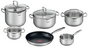 Set di pentole in acciaio inox 10 pezzi Duetto+ - Tefal