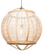 Lampada a sospensione smart marrone 58 cm con Wifi G95 - Pascal