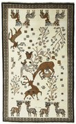 Gabbeh Tappeto 150x250 Beige (Iran) Annodato A Mano