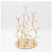 Decorativa candelabro 20x36 cm oro