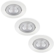 Philips - SET 3x Lampada LED a sospensione TARAGON LED/4.5W/230V 2,700K