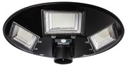 Lampada stradale solare LED con sensore LED/22W/6V 6500K IP65 nero + +TC