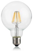 10 Lampadine Led Globo D95 E27 8 Watt 3000 K 860 Lm Cri 90 Trasparente